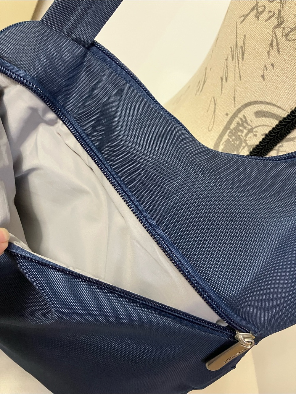 Travelon Anti-Theft Cross-Body Bag In Midnight Blue - Picture 11 of 13